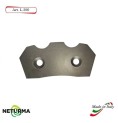 L306 - Knife for mixer wagons UNIFEED Toothed - Ø93 - MARMIX - (5 Pcs.)