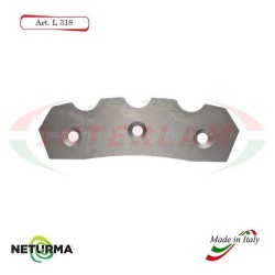 L318 - Knife for mixer wagons UNIFEED Toothed  - Ø92 - MARMIX - ALIECO