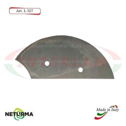 L327 - Lama per Carri UNIFEED - Liscia - Ø140 - MARMIX - ALIECO - (2 Pz.)