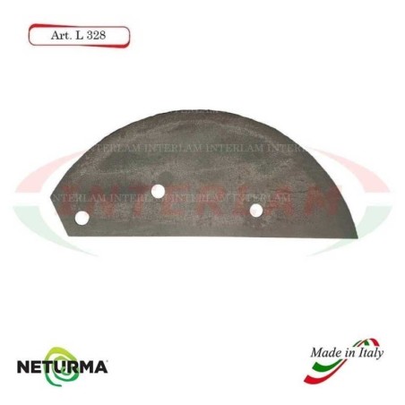 L328 - Lama per Carri UNIFEED - Liscia - Ø140 - MARMIX - ALIECO - (2 Pz.)