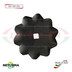 LD104 - Knife for mixer wagons  UNIFEED - Toothed - Ø95 - (25 Pcs.)  GILIOLI