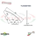 LS2006TLDX - TUNGSTEN - Knife for mixer wagon UNIFEED - Vertical- LAZZARONI - SUPERTINO - CRAI - (5 Pcs.)