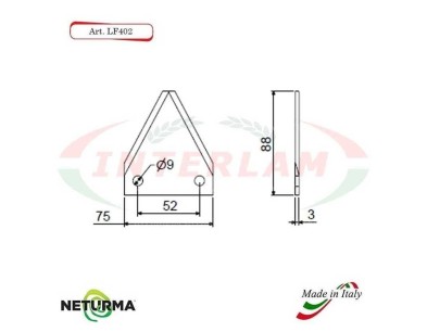 LF402 - Straight knives for unifeed trailers and silage wagons  25 Pcs