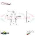 LF421 - Lama per FRESA Carri UNIFEED - STORTI - (25 Pz.)