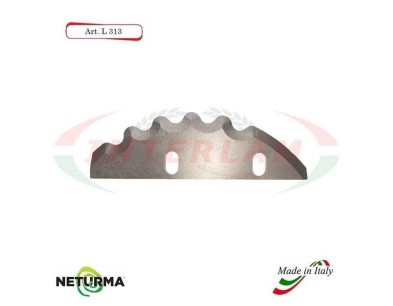 L313 -Straw Chopping Knife Toothed -  ANNOVI - (4 Pcs.)