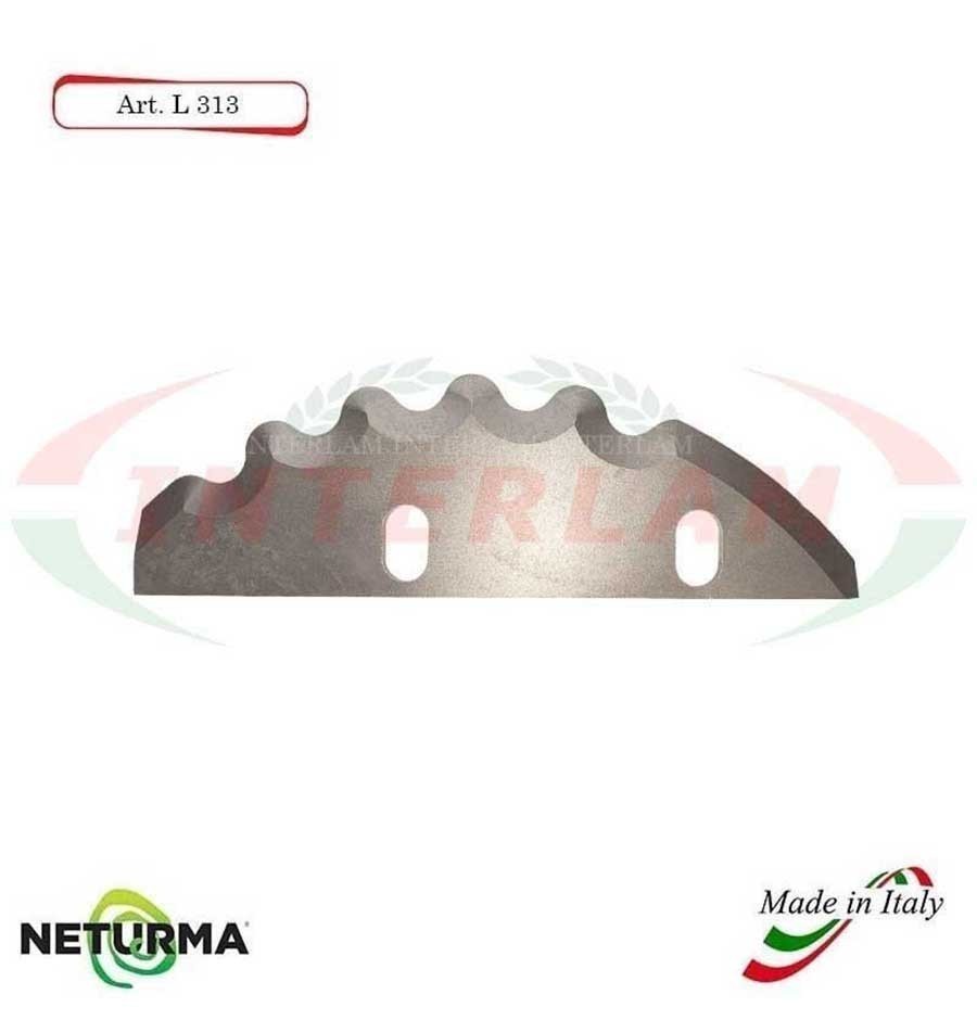 L313 -Straw Chopping Knife Toothed - ANNOVI - (4 Pcs.) L313 -Straw Chopping Knife Toothed - ANNOVI - (4 Pcs.)