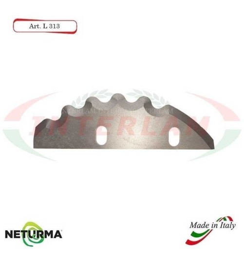 L313 -Straw Chopping Knife Toothed -  ANNOVI - (4 Pcs.)