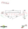L295 - Lame per Carri Foraggeri - comp. MORRA - (5 Pz.)