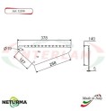 L296 - Blades for forage wagons - Toothed - Ø140 - MARANGON (1 Pcs.) L296 - Blades for forage wagons - Toothed - Ø140 - MARANGON (1 Pcs.)