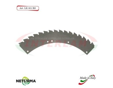 LK301 KEMPER Forage and Corn Shredder Blades - NARROW RADIUS - 8 Pcs.