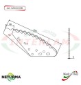 LS3000DX - Right - Knife for mixer wagon UNIFEED - Vertical  - Toothed  -3 Pcs