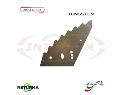 LS2017DX -  Knife for mixer wagon UNIFEED Vertical  Toothed - TUNGSTEN
